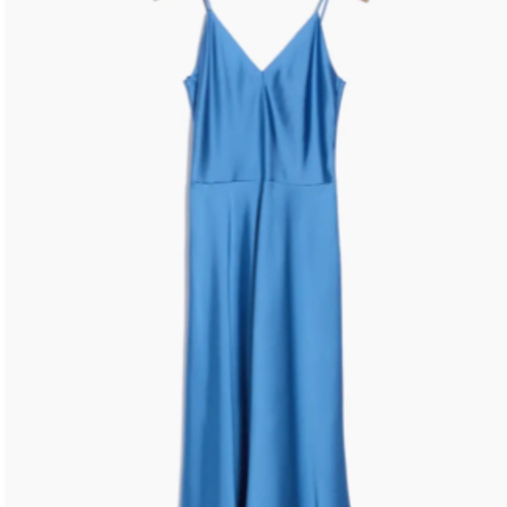 NWT Vince Satin Slipdress in Pool Size XS - Picture 3 of 5